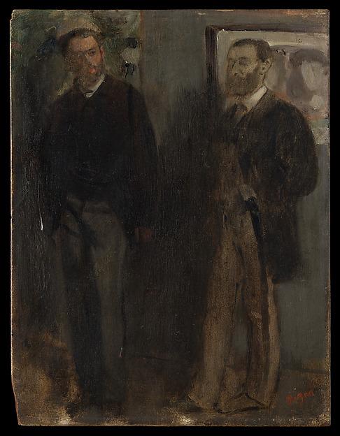 Edgar Degas — Zwei Männer
