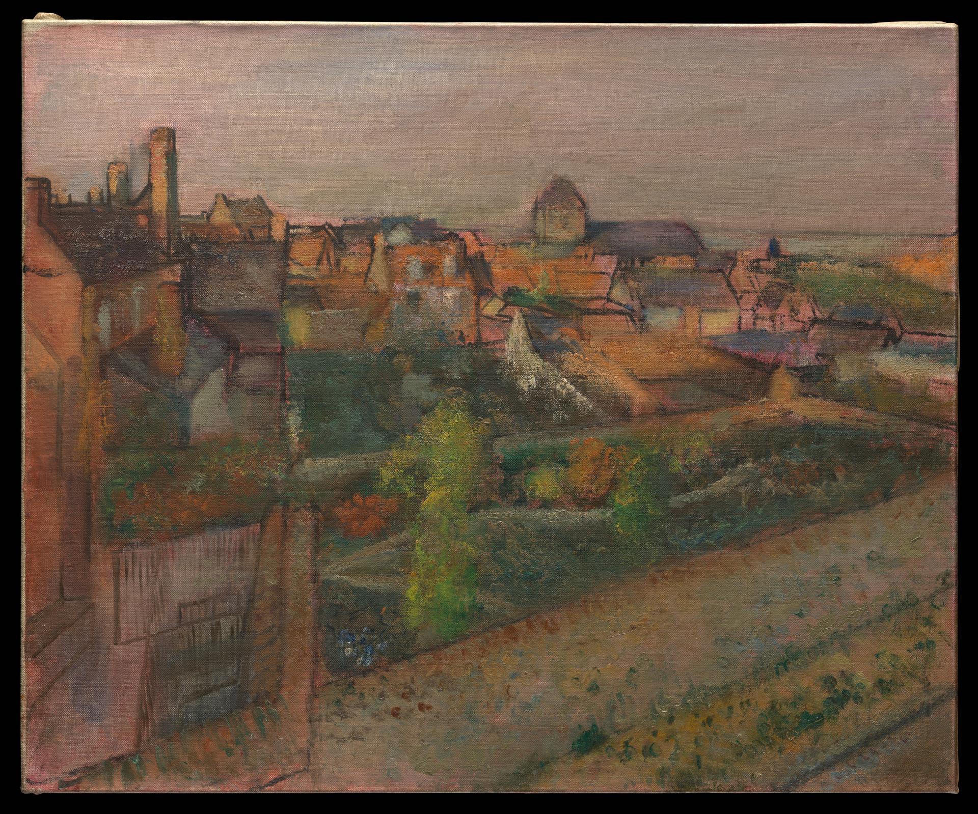 Edgar Degas — Blick auf Saint-Valéry-sur-Somme