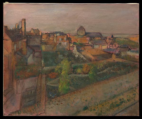 Edgar Degas — Blick auf Saint-Valéry-sur-Somme