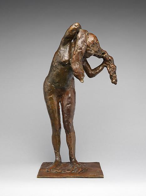 Edgar Degas — Frau, die ihr Haar ordnet