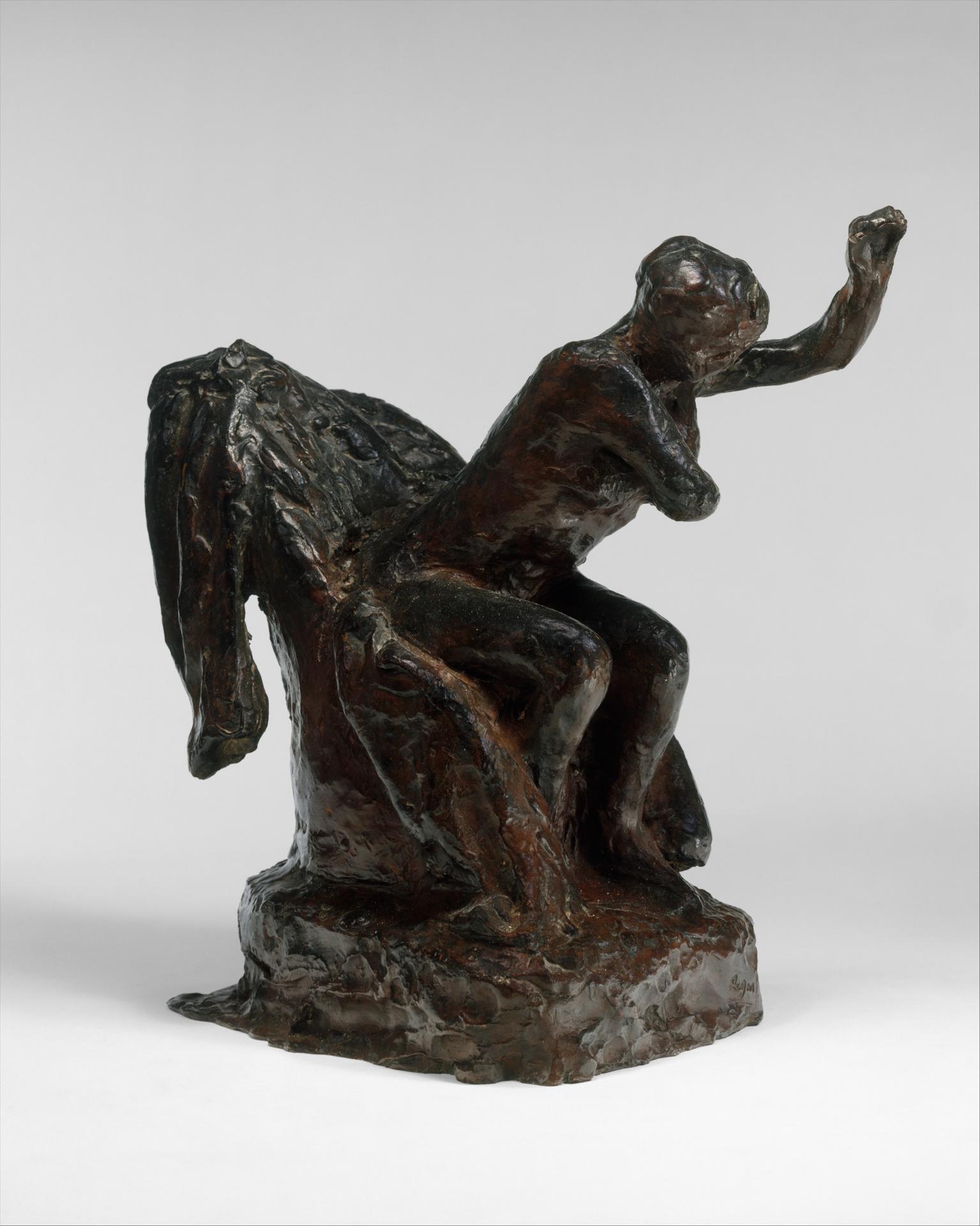 Edgar Degas — Sitzende Frau im Sessel, die sich die linke Achselhöhle abwischt