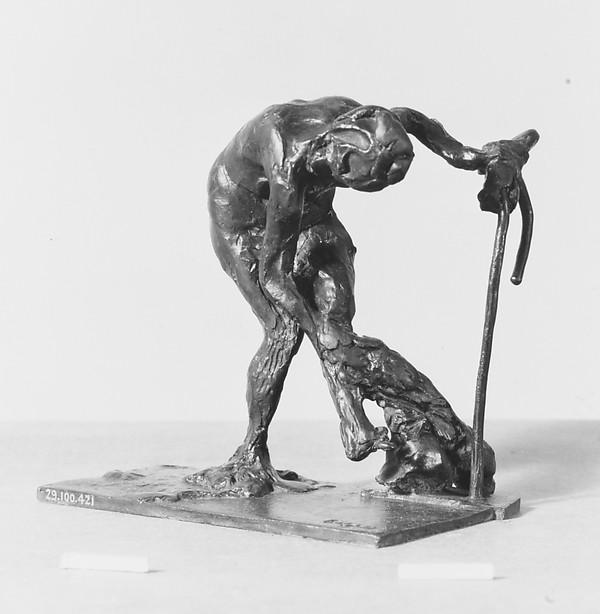 Edgar Degas — Frau, die ihr linkes Bein wäscht (Erster Zustand)