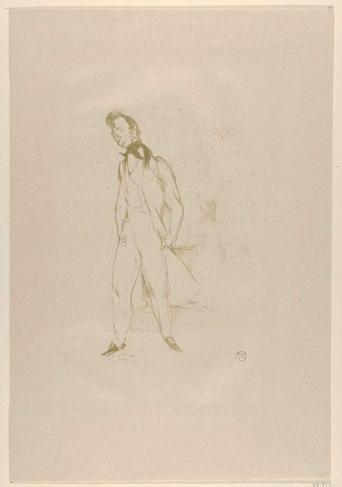 Henri de Toulouse-Lautrec — Adolphe (Der traurige junge Mann)