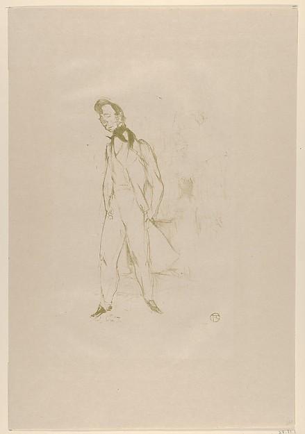 Henri de Toulouse-Lautrec — Adolphe (Der traurige junge Mann)