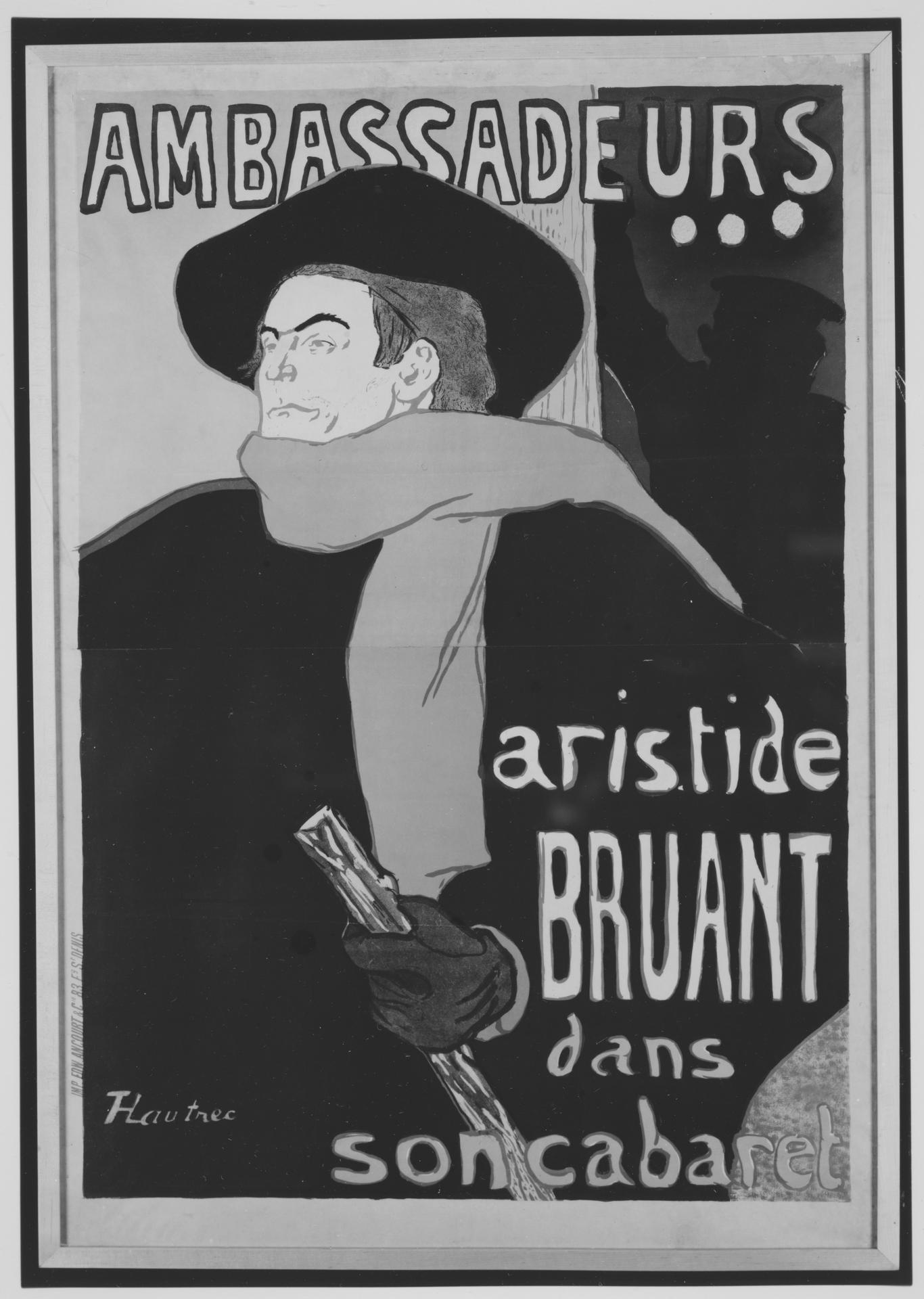 Henri de Toulouse-Lautrec — Ambassadeurs: Aristide Bruant
