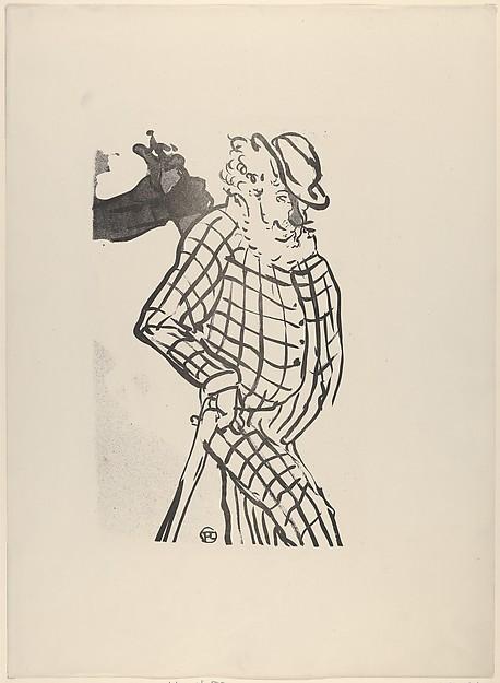 Henri de Toulouse-Lautrec — Amerikanische Sängerin (aus Le Café Concert)