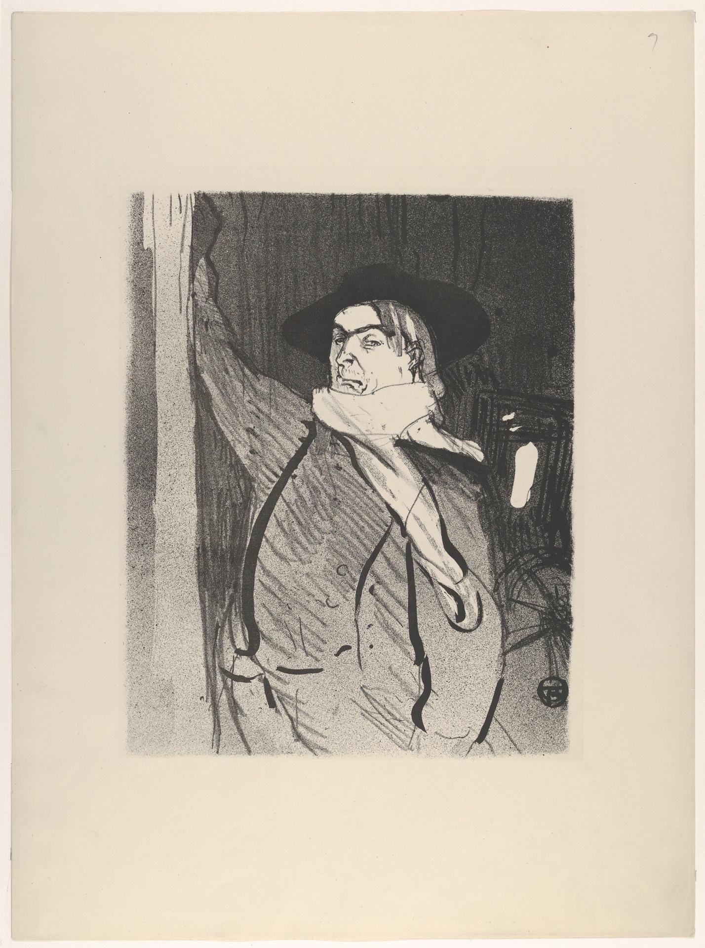 Henri de Toulouse-Lautrec — Aristide Bruant (aus Le Café Concert)