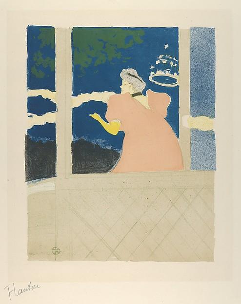 Henri de Toulouse-Lautrec — In den Ambassadeurs (Im Café-Konzert), aus "L'Estampe Originale"