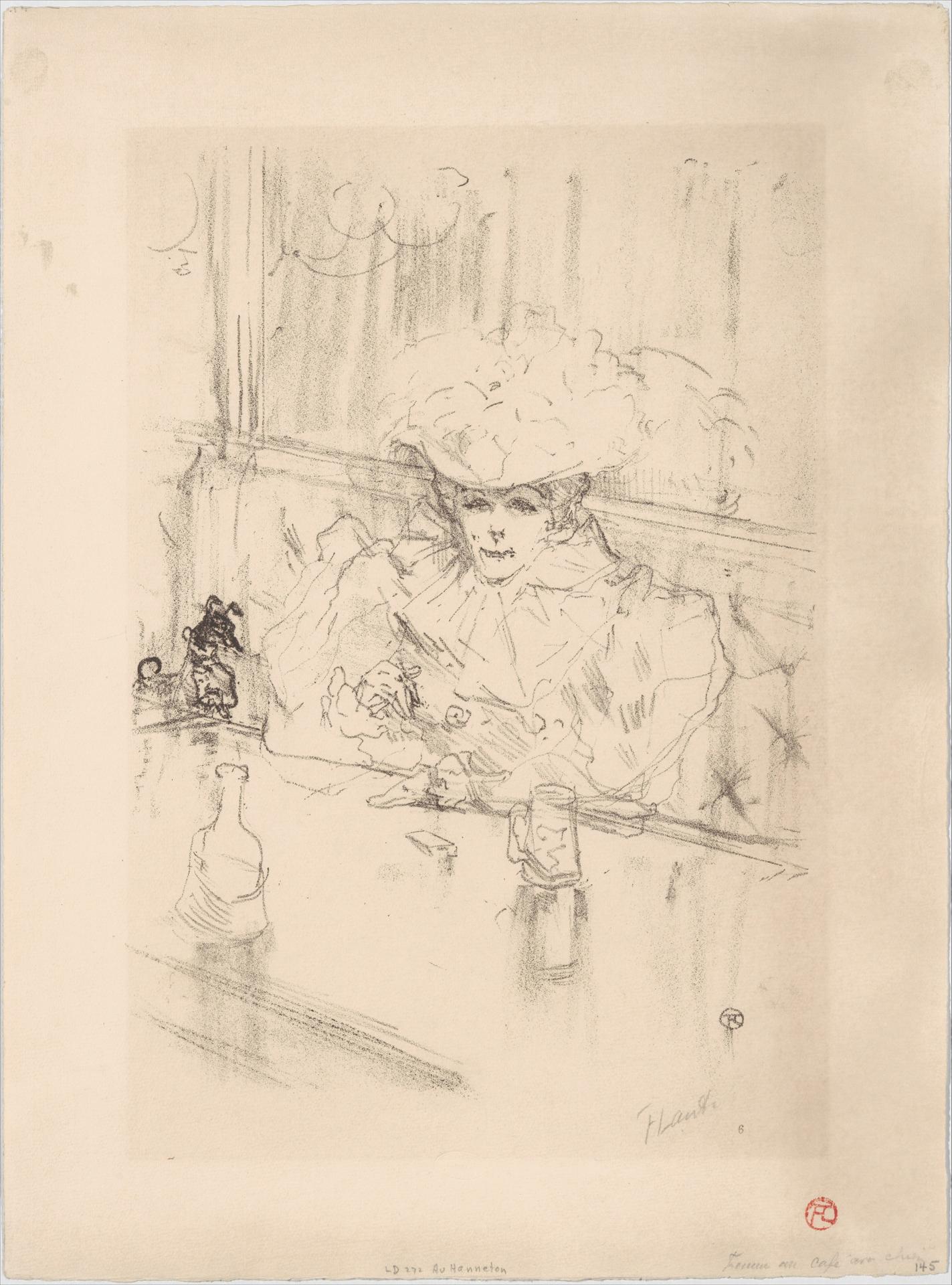 Henri de Toulouse-Lautrec — In der Brasserie Hanneton