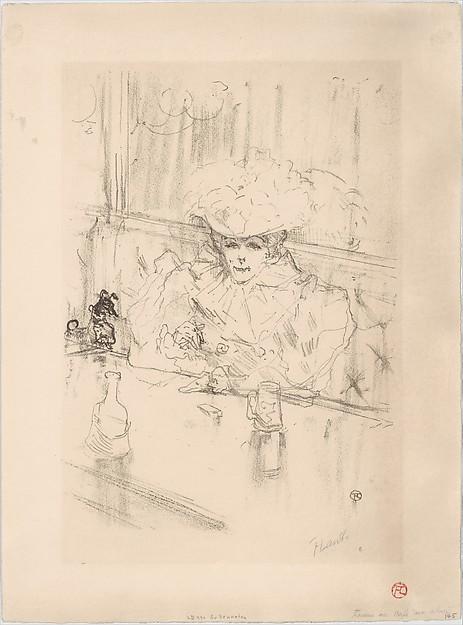 Henri de Toulouse-Lautrec — In der Brasserie Hanneton