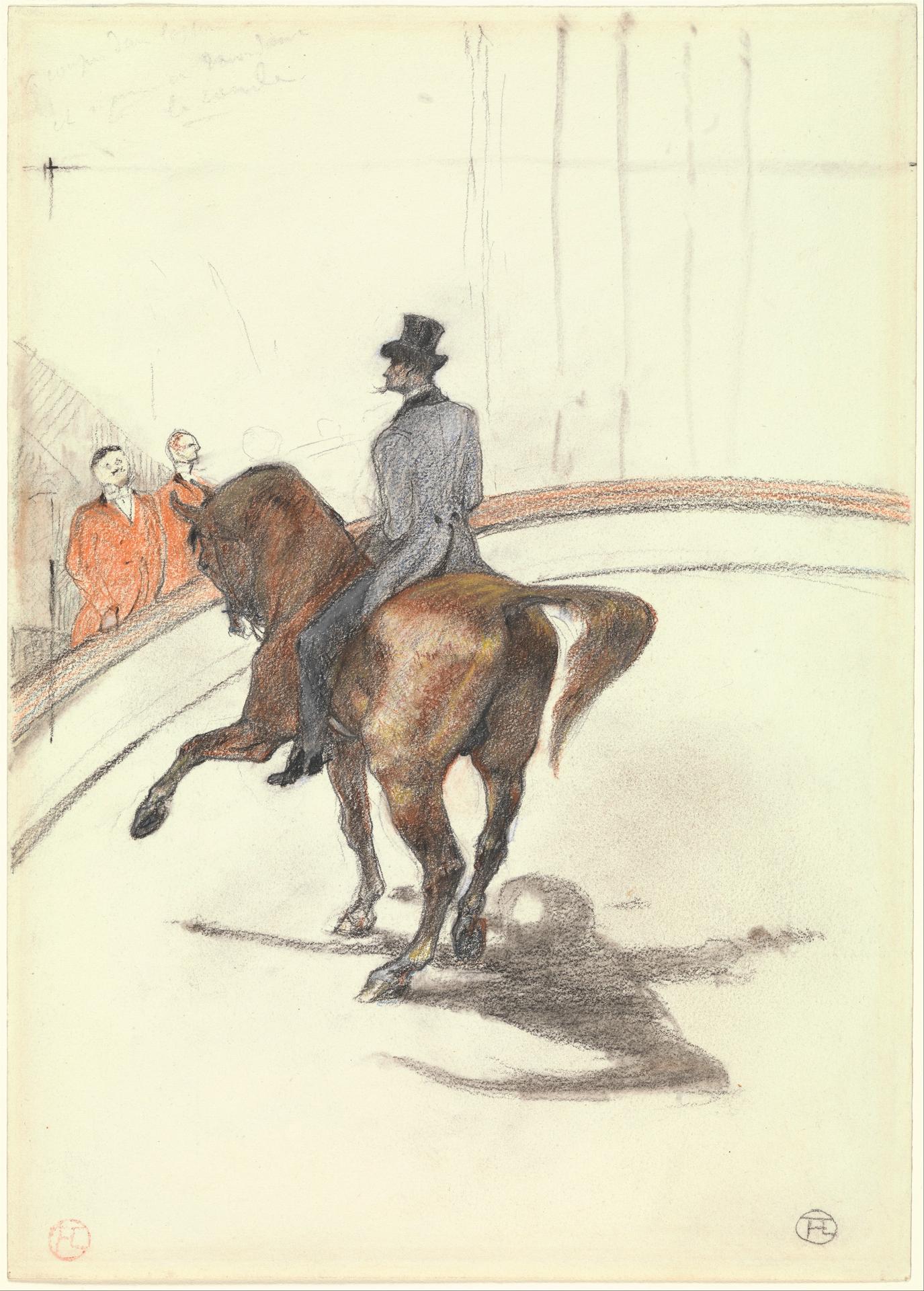 Henri de Toulouse-Lautrec — Im Zirkus: Der spanische Schritt