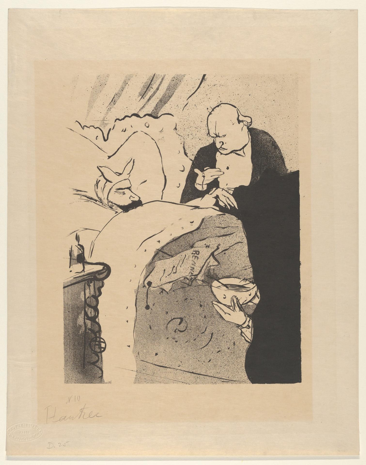 Henri de Toulouse-Lautrec — Carnot ist krank! (aus Les Vieilles Histoires)