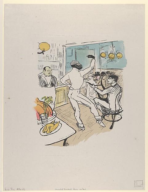 Henri de Toulouse-Lautrec — Tanzender Schokoladenjunge