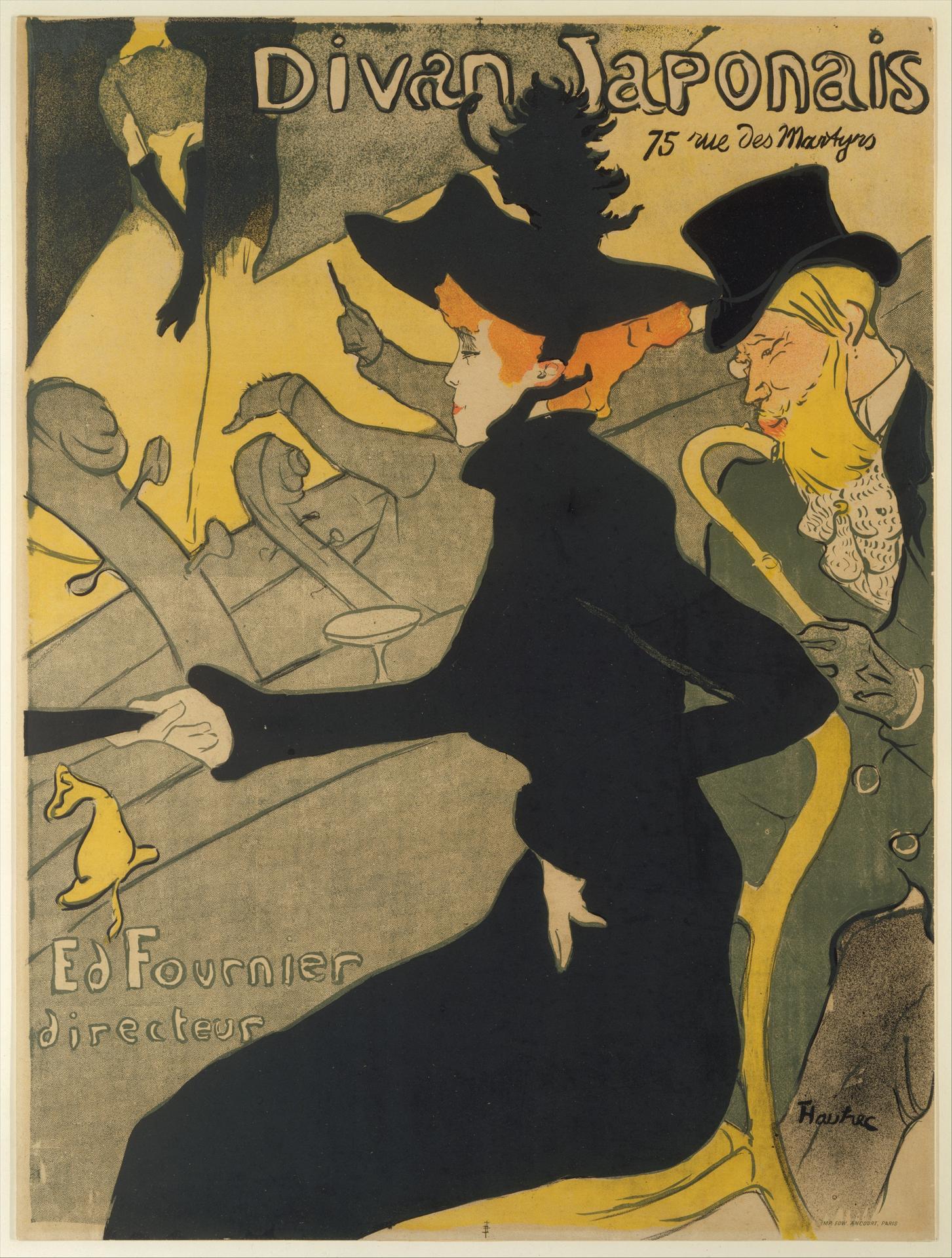 Henri de Toulouse-Lautrec — Divan Japonais