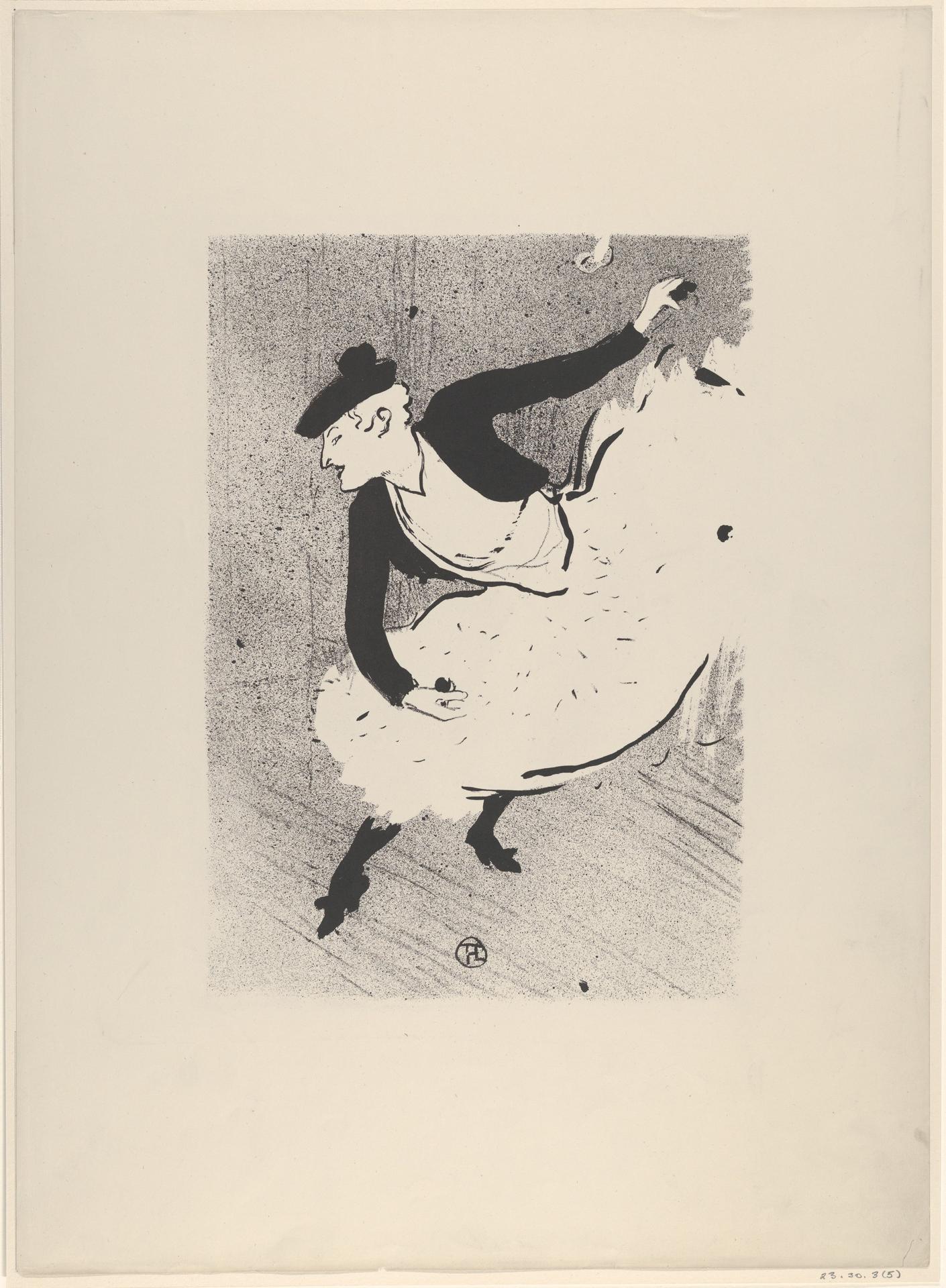 Henri de Toulouse-Lautrec — Edmée Lescot (aus dem Café Concert)
