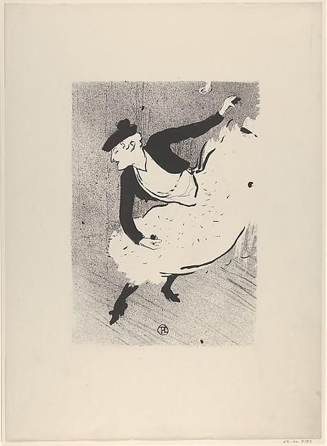 Henri de Toulouse-Lautrec — Edmée Lescot (aus dem Café Concert)