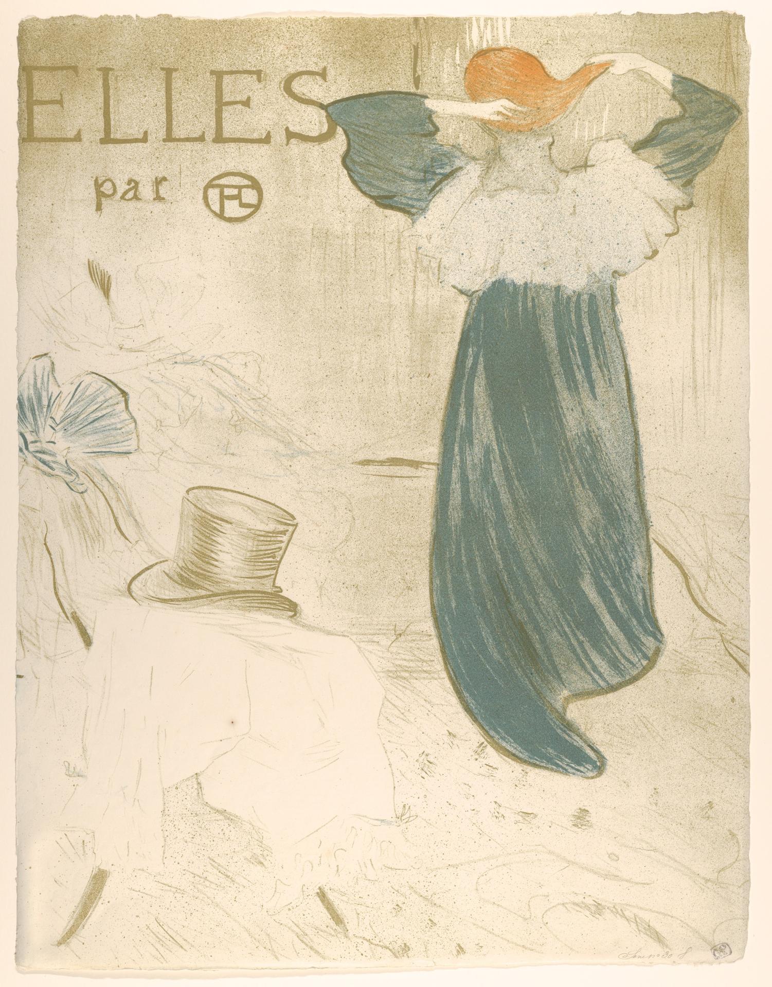 Henri de Toulouse-Lautrec — Elles (Mappenumschlag)