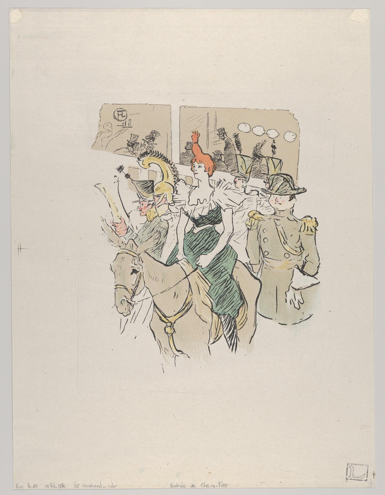 Henri de Toulouse-Lautrec — Auftritt der Cha-u-Kao