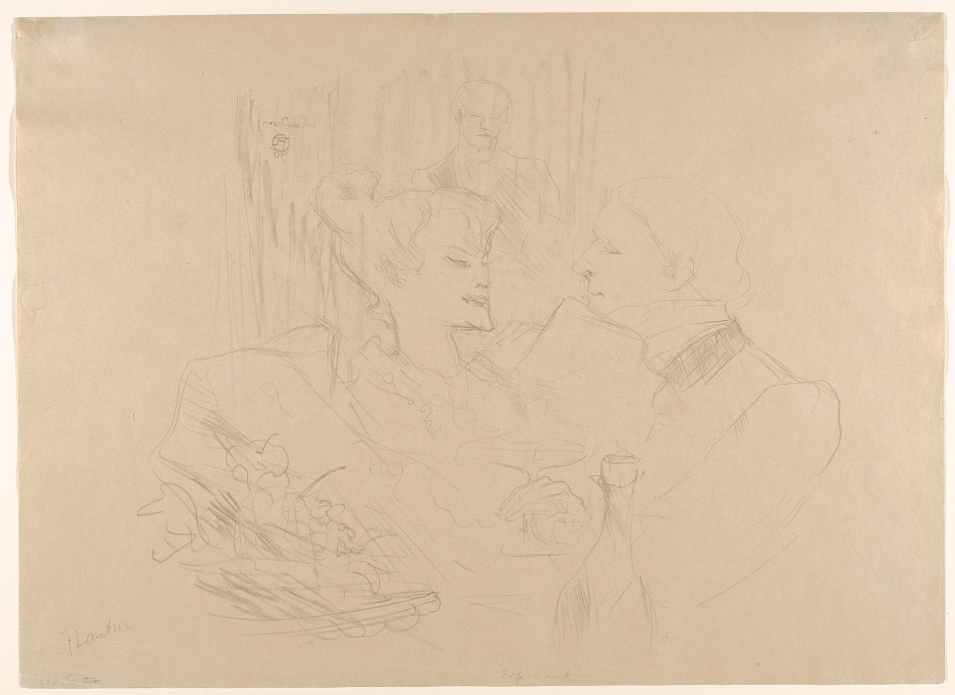 Henri de Toulouse-Lautrec — Fünf Uhr: Abendessen in London