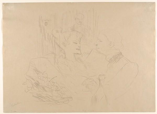 Henri de Toulouse-Lautrec — Fünf Uhr: Abendessen in London