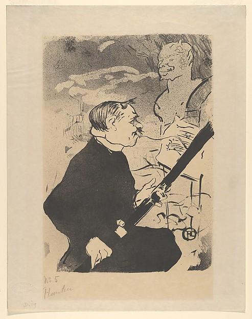 Henri de Toulouse-Lautrec — Für dich! (aus Les Vieilles Histoires)