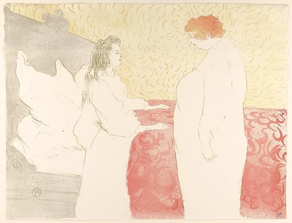 Henri de Toulouse-Lautrec — Aufstehen, aus 'Elles'