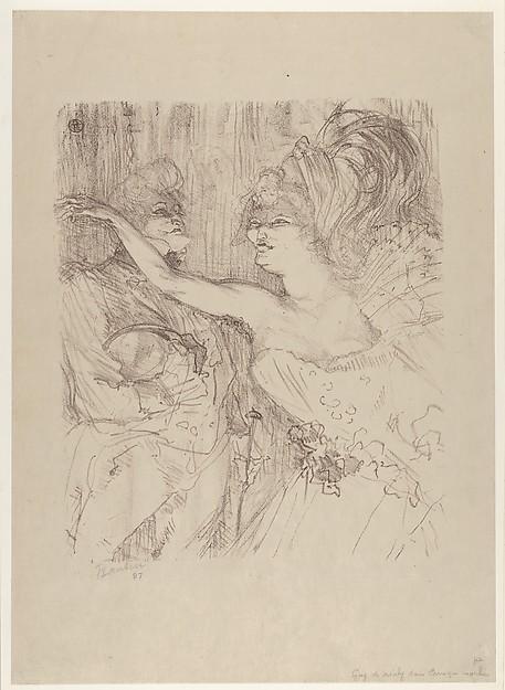 Henri de Toulouse-Lautrec — Guy und Mealy, in Paris qui marche
