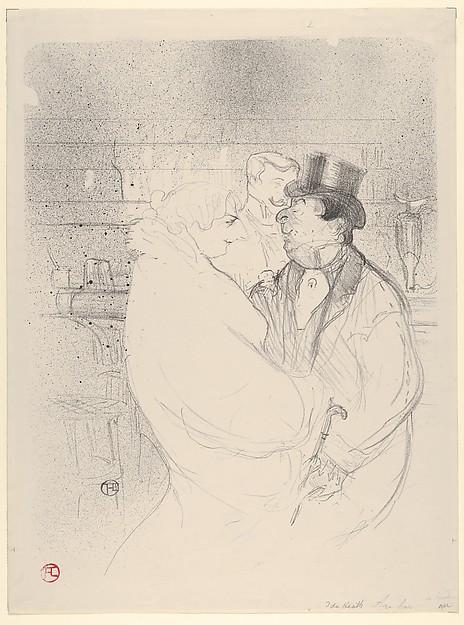 Henri de Toulouse-Lautrec — Ida Heath an der Bar