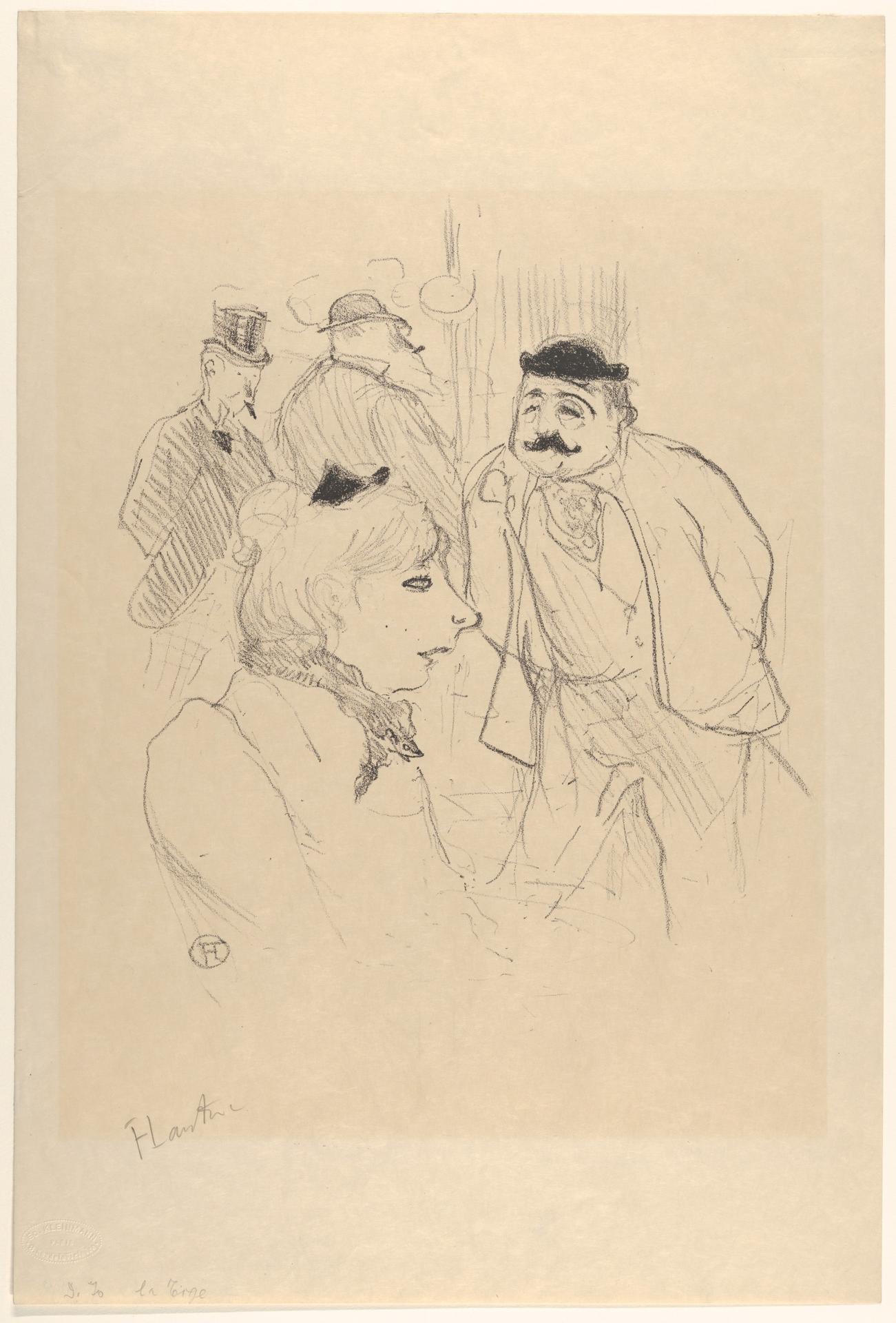 Henri de Toulouse-Lautrec — La Tige, Moulin Rouge