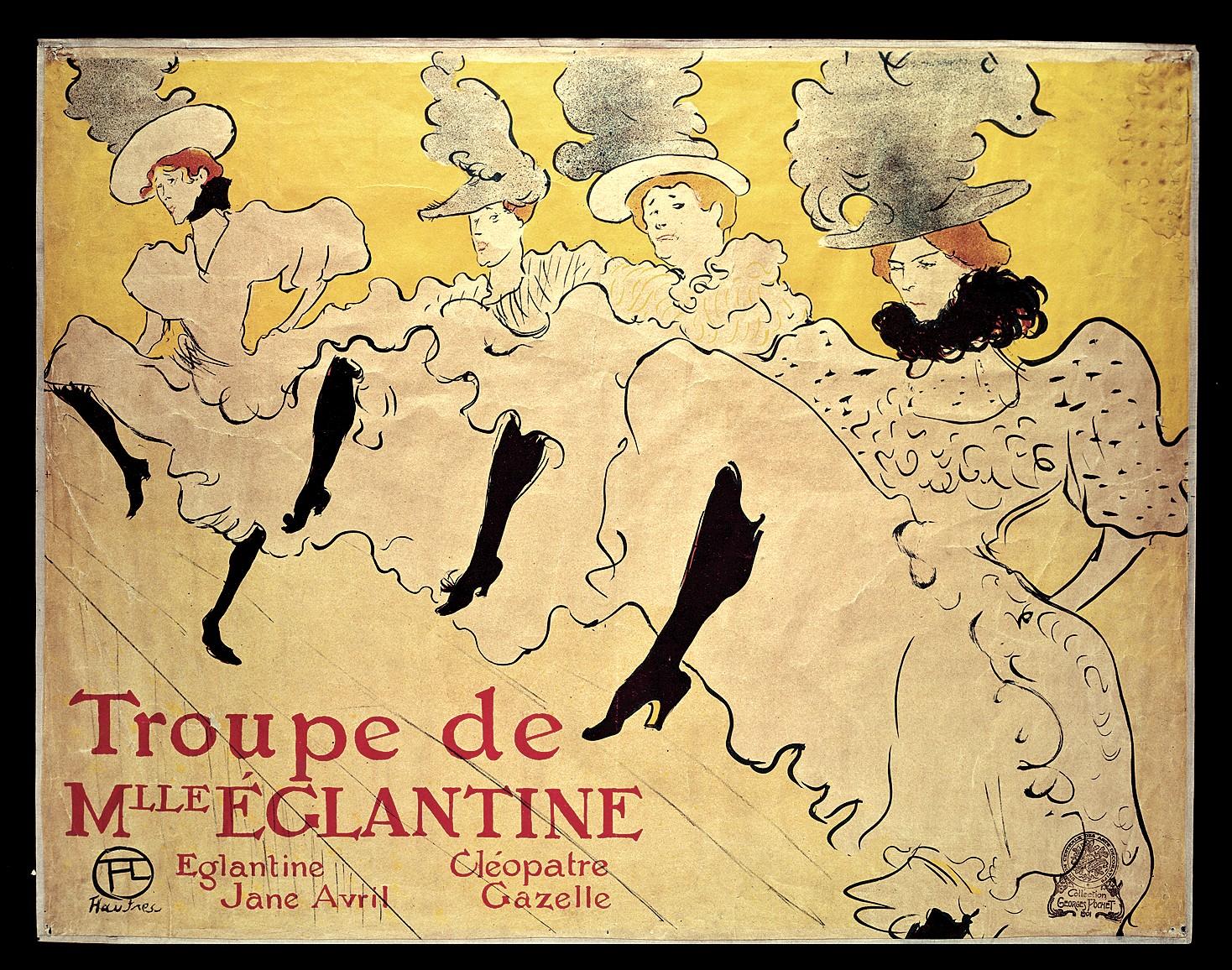 Henri de Toulouse-Lautrec — Die Truppe von Mademoiselle Églantine