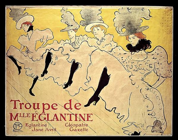 Henri de Toulouse-Lautrec — Die Truppe von Mademoiselle Églantine