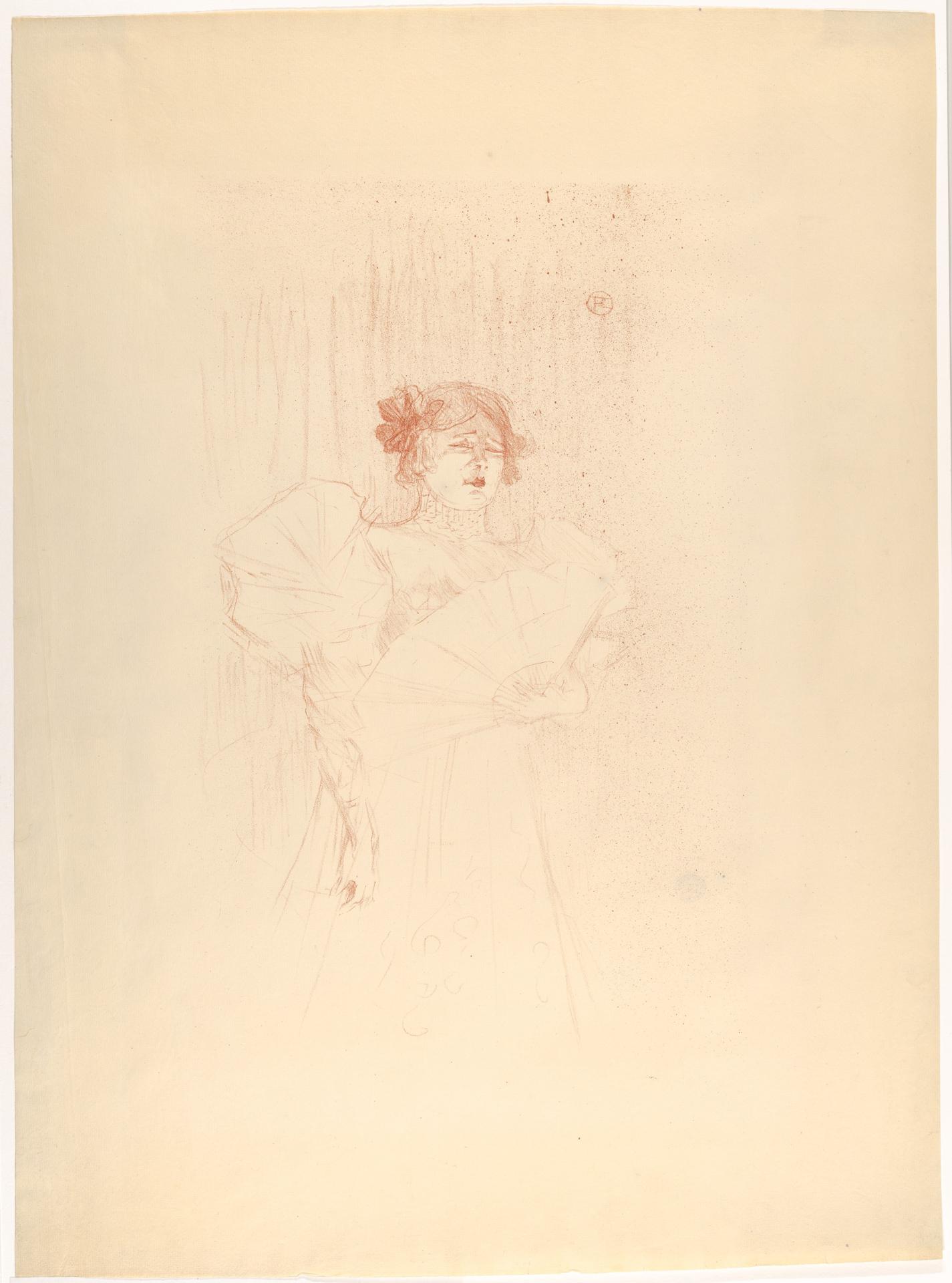Henri de Toulouse-Lautrec — Luce Myrès (Frontansicht)