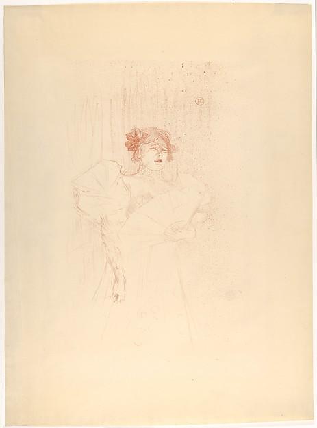 Henri de Toulouse-Lautrec — Luce Myrès (Frontansicht)