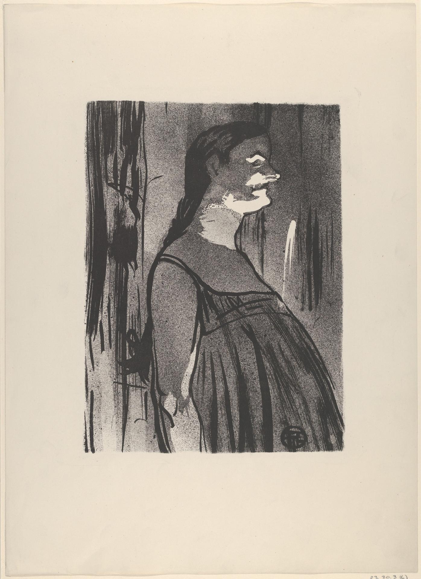 Henri de Toulouse-Lautrec — Madame Abdala (aus Le Café Concert)