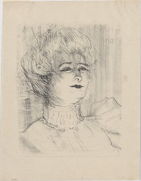 Henri de Toulouse-Lautrec — Marie-Louise Marsy