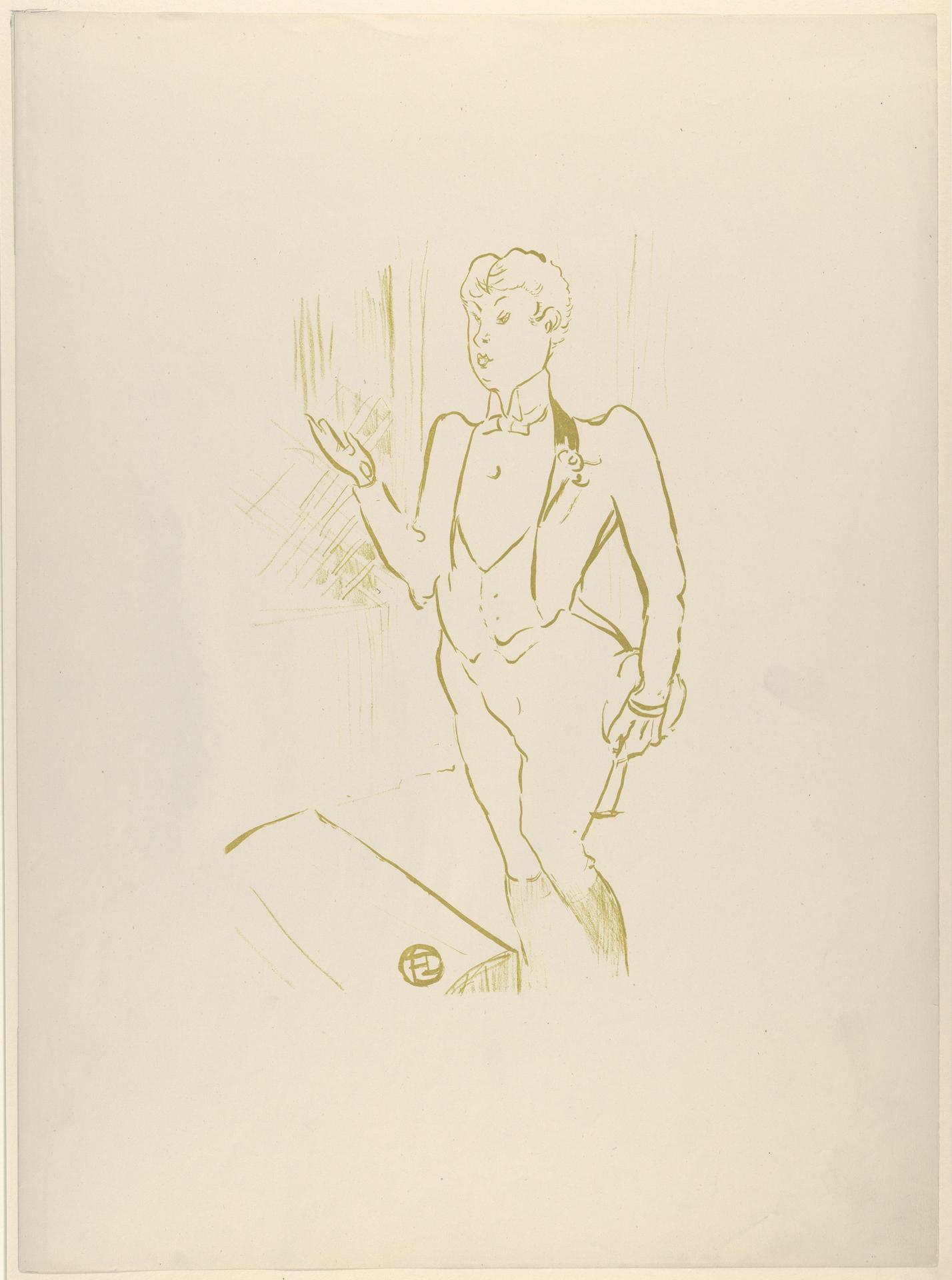 Henri de Toulouse-Lautrec — Mary Hamilton (aus dem Café Concert)
