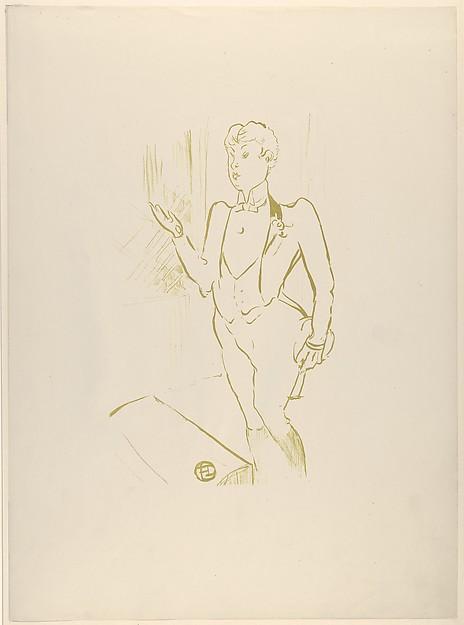 Henri de Toulouse-Lautrec — Mary Hamilton (aus dem Café Concert)