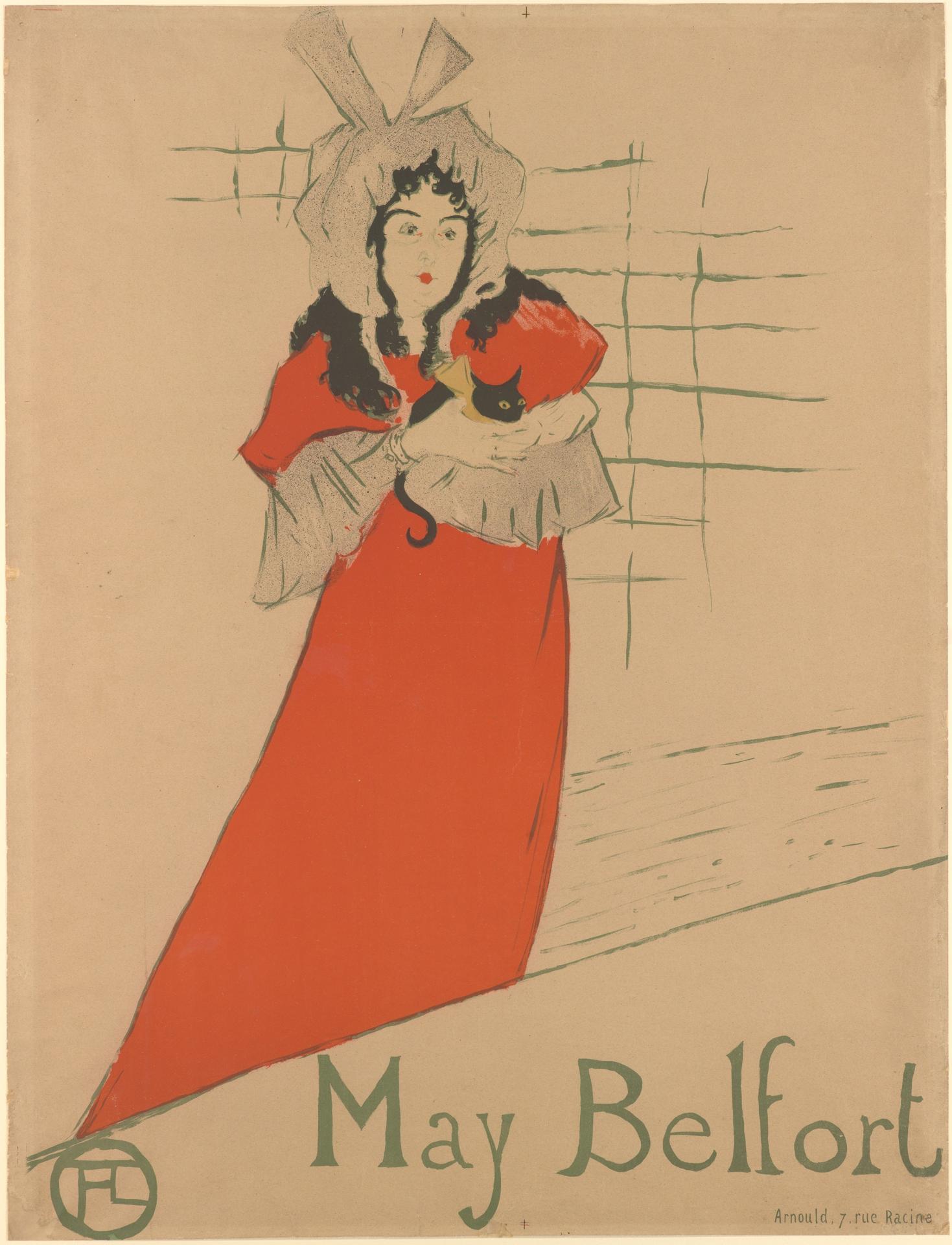Henri de Toulouse-Lautrec — May Belfort (1895)