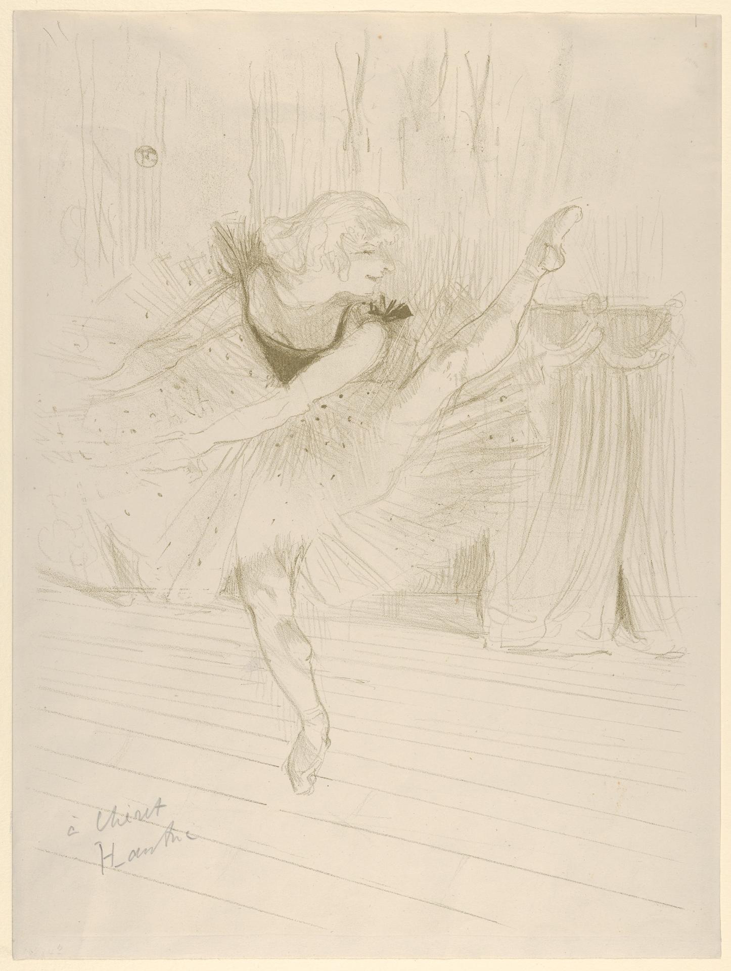 Henri de Toulouse-Lautrec — Miss Ida Heath, englische Tänzerin
