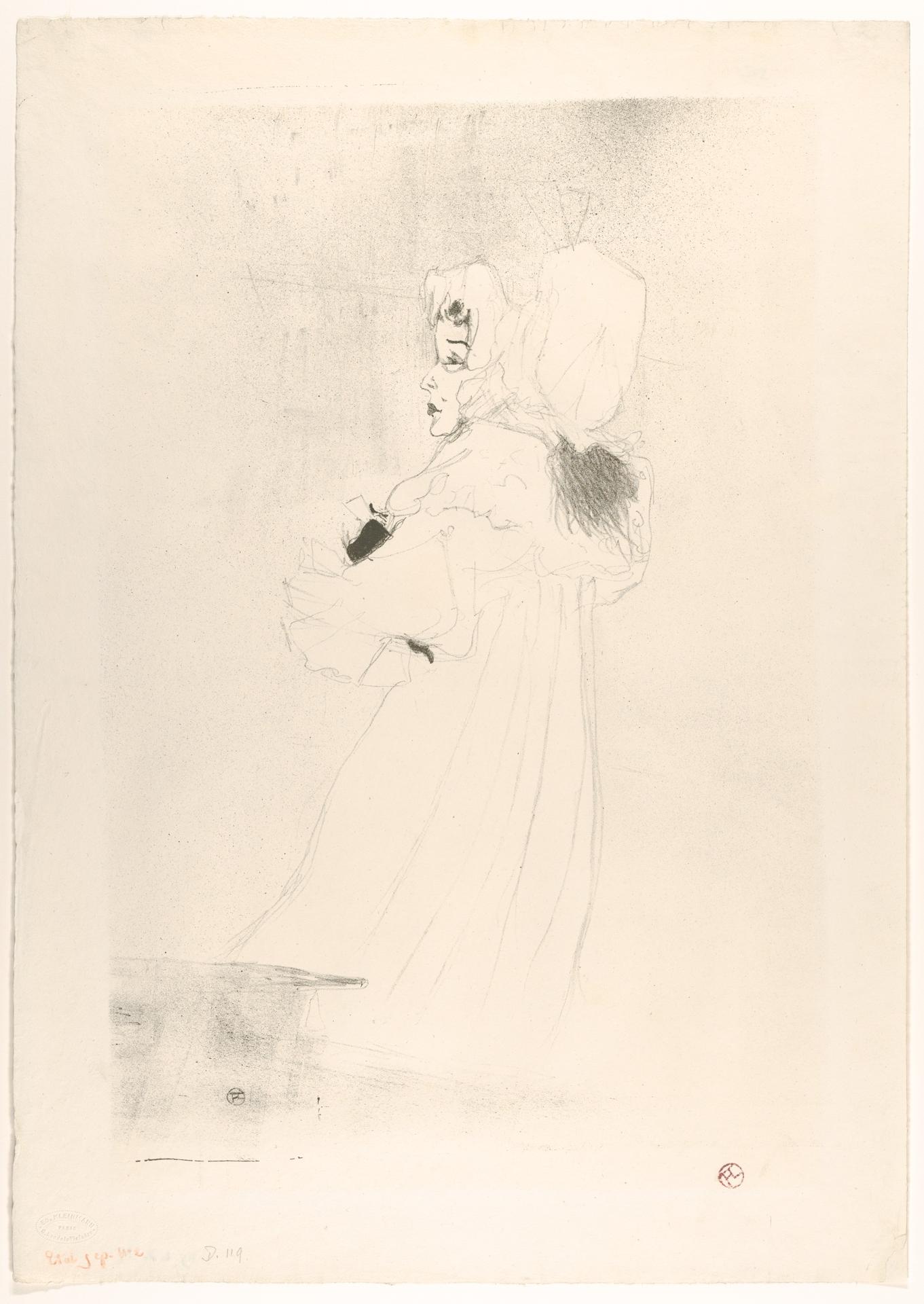 Henri de Toulouse-Lautrec — Miss May Belfort (Großes Blatt)