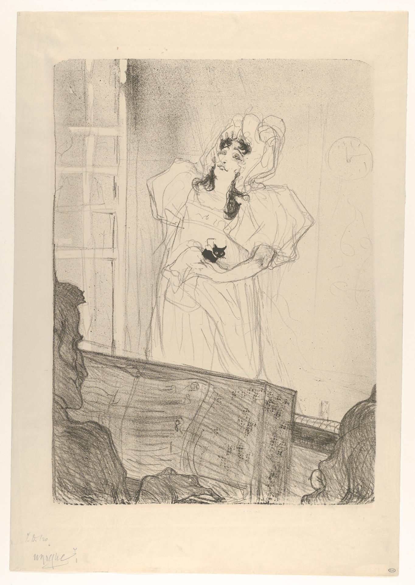 Henri de Toulouse-Lautrec — Miss May Belfort (Mittlere Platte)