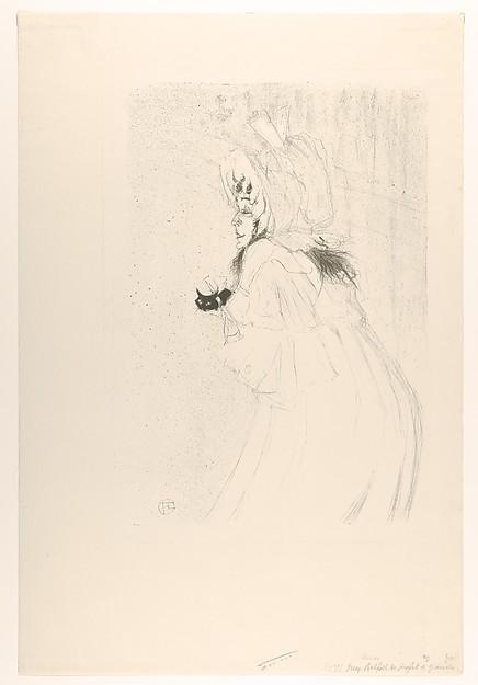 Henri de Toulouse-Lautrec — Miss May Belfort verbeugt sich