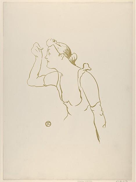 Henri de Toulouse-Lautrec — Paula Brébion (aus dem Le Café Concert)