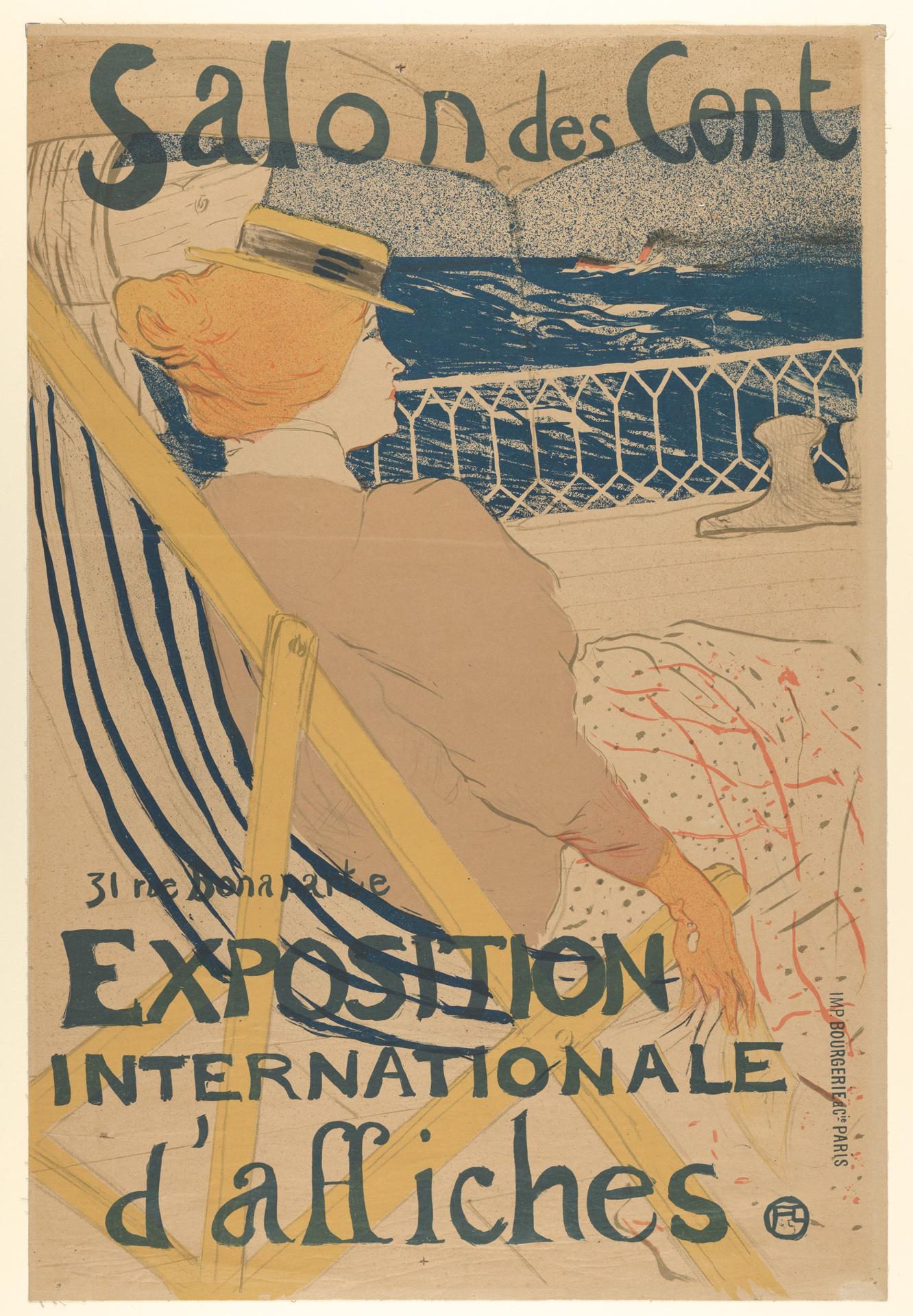 Henri de Toulouse-Lautrec — Salon des Cent: Internationale Plakatausstellung