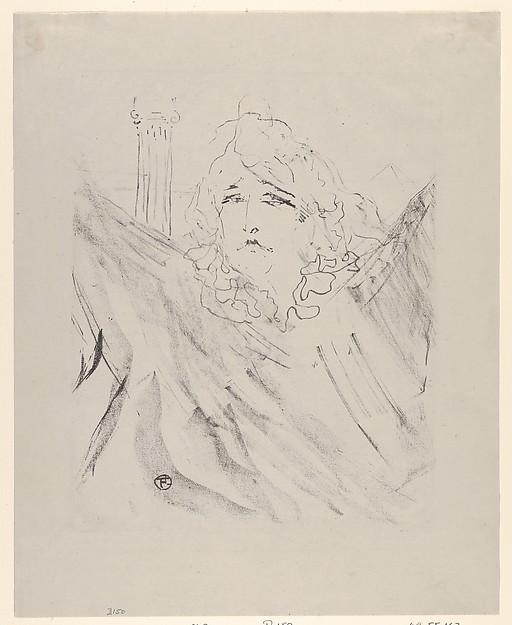 Henri de Toulouse-Lautrec — Sarah Bernhardt