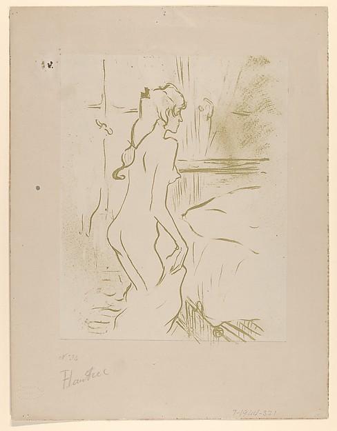 Henri de Toulouse-Lautrec — Studie einer Frau (1893, Met-Objekt 838)