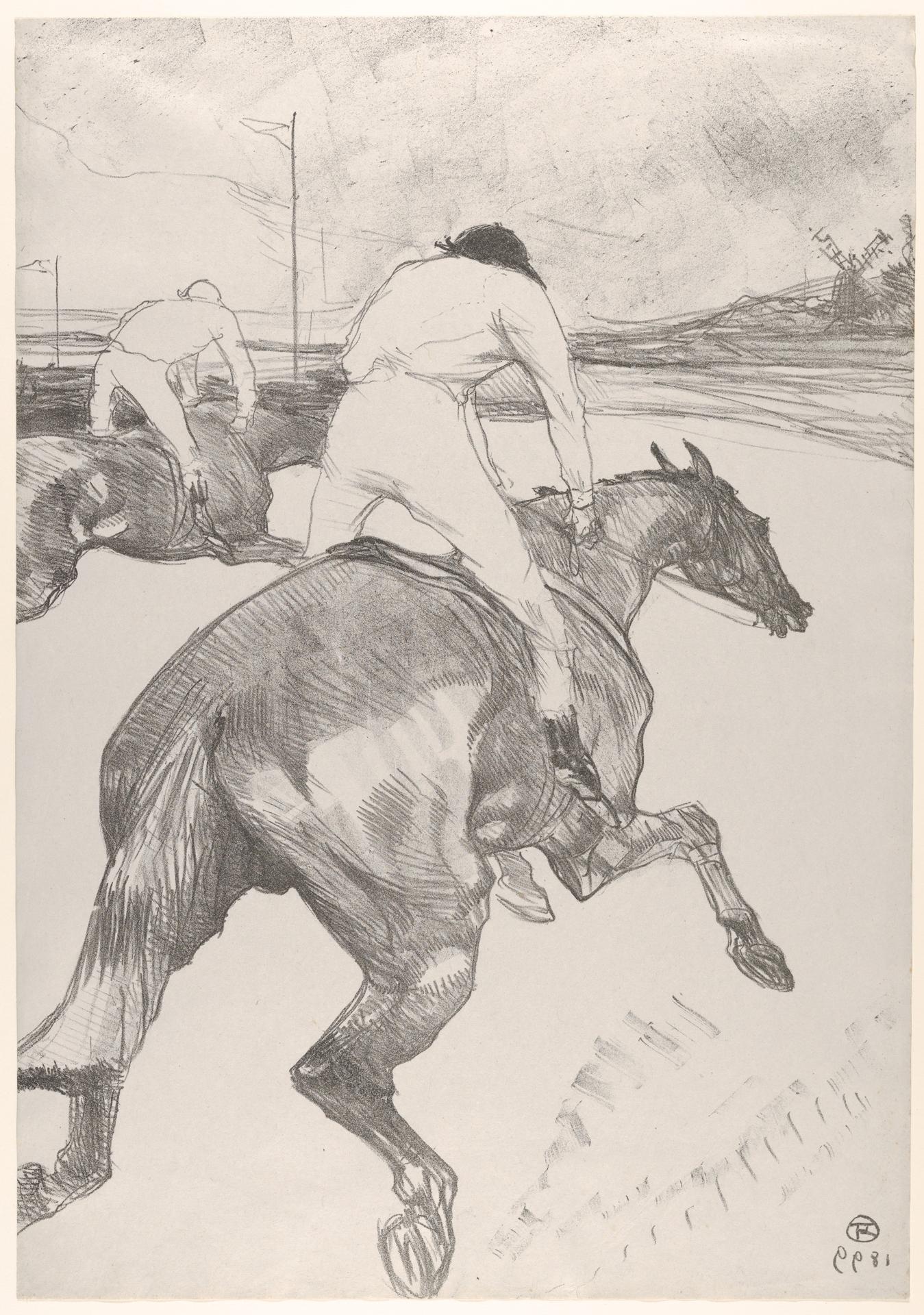 Henri de Toulouse-Lautrec — Der Jockey