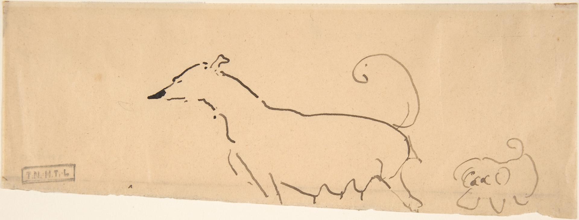 Henri de Toulouse-Lautrec — Zwei Hunde