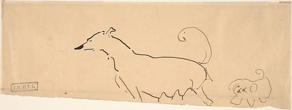 Henri de Toulouse-Lautrec — Zwei Hunde