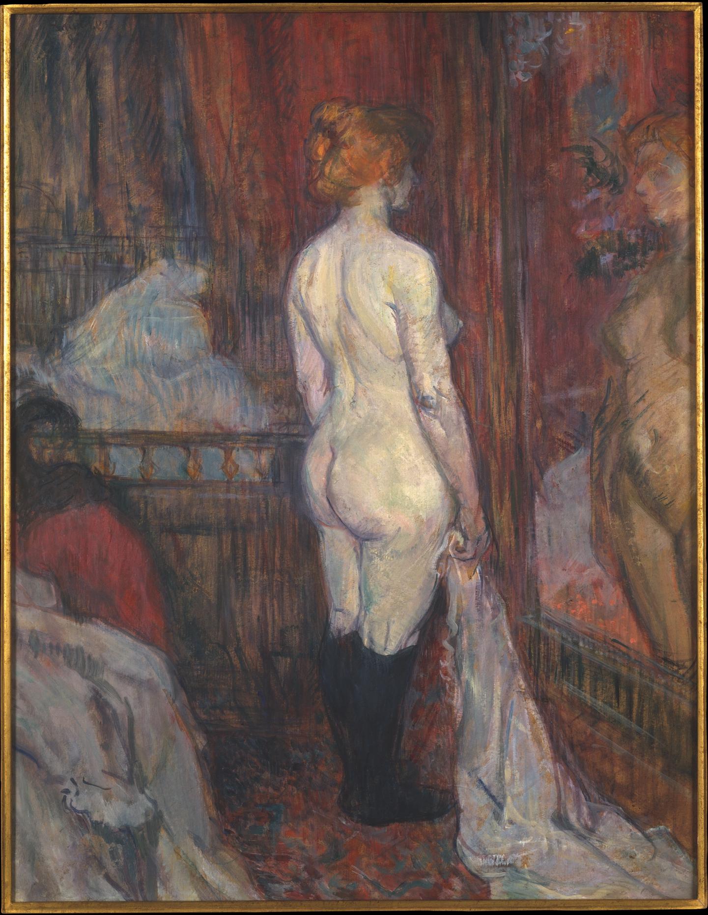 Henri de Toulouse-Lautrec — Frau vor dem Spiegel